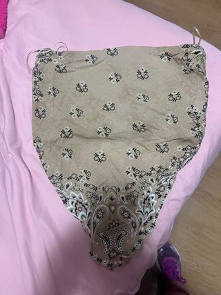 Top corto estampado bandana