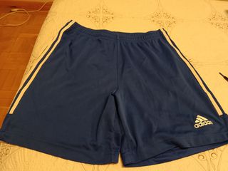 Shorts Adidas M - Negro y Azul