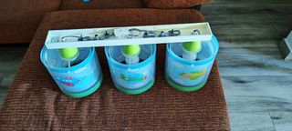 Lámpara infantil aviones - 3 luces