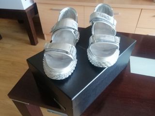 Sandalias Giuseppe Zanotti Plata