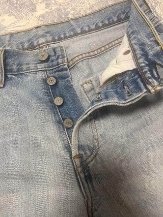 Bermudas Levis 501 Hombre Azul