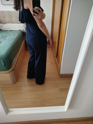 Mono azul estilo boho