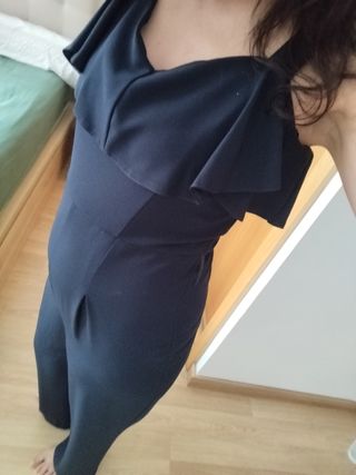 Mono azul estilo boho