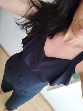 Mono azul estilo boho