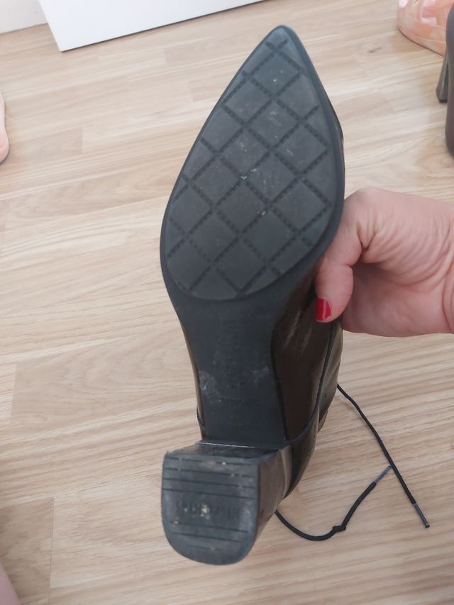 Botín Hispanitas negro 38