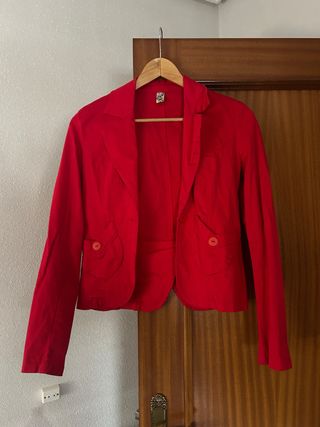 Chaqueta roja talla S