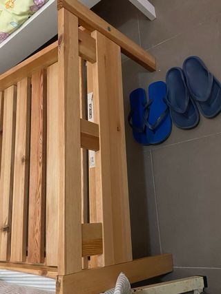 cama infantil Ikea madera