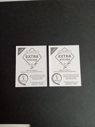 Cromos Kylian Mbappé Qatar 2022 extra sticker