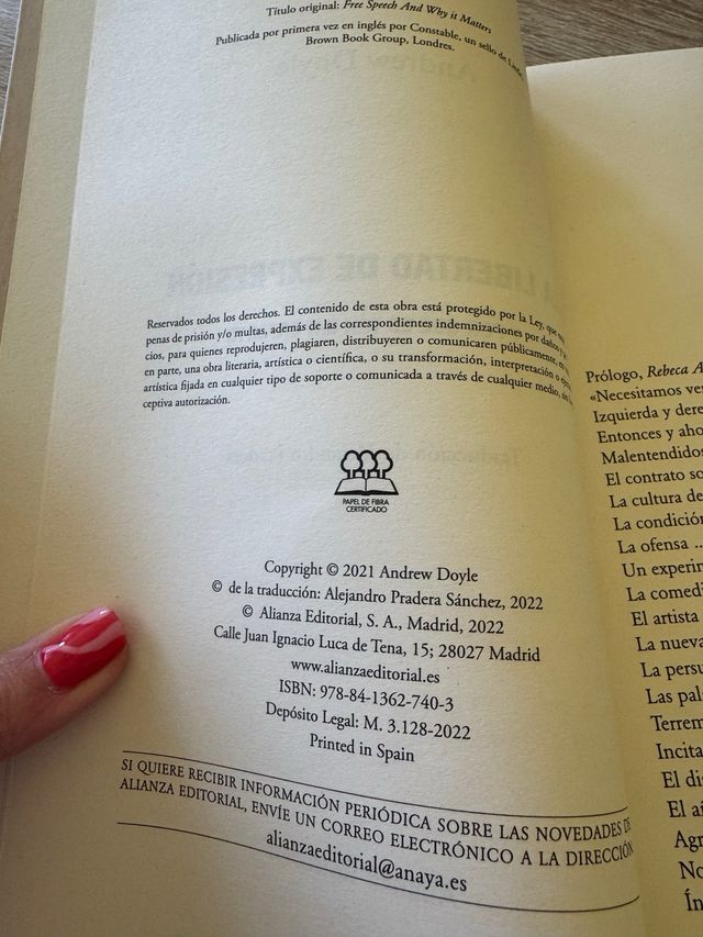 Libertad de expresión