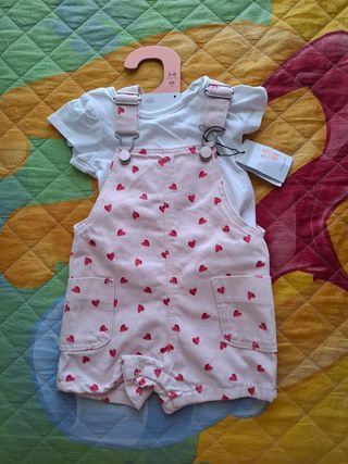 Salopette Primark neonata 3-6 mesi