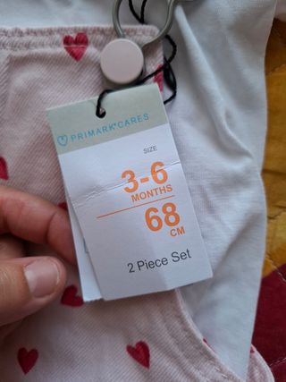 Salopette Primark neonata 3-6 mesi