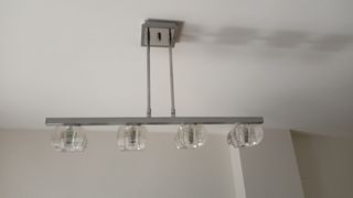 Conjunto de dos Lamparas de techo de 2 y 4 luces