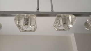 Conjunto de dos Lamparas de techo de 2 y 4 luces