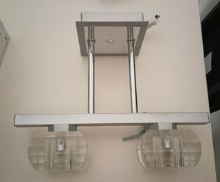 Conjunto de dos Lamparas de techo de 2 y 4 luces