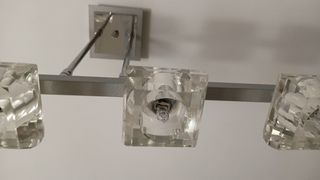 Conjunto de dos Lamparas de techo de 2 y 4 luces