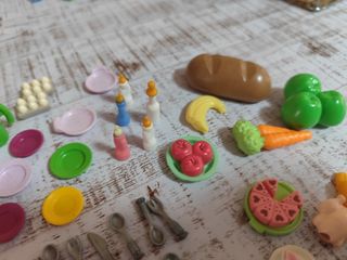 Miniaturas Casa Muñecas y Playmobil 