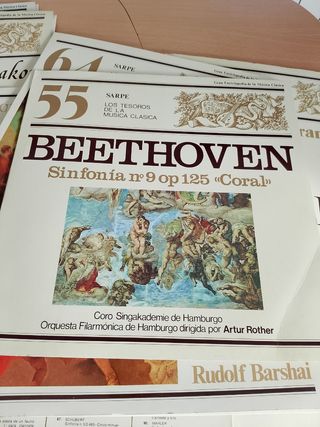20 LP clásicos: Beethoven, Bach...