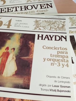 20 LP clásicos: Beethoven, Bach...