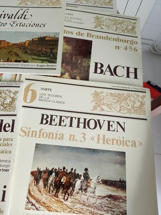 20 LP clásicos: Beethoven, Bach...