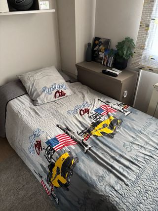 Colcha cama 90cm NYC