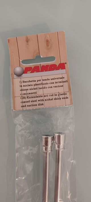 Bacchette Tende PAMPA - 2pz - Argento