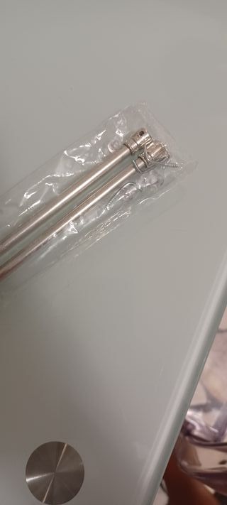 Bacchette Tende PAMPA - 2pz - Argento