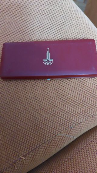 Monedas Olimpiadas Moscú 1980