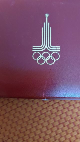 Monedas Olimpiadas Moscú 1980