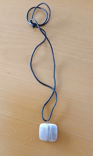 Collana Breil ciondolo quadrato