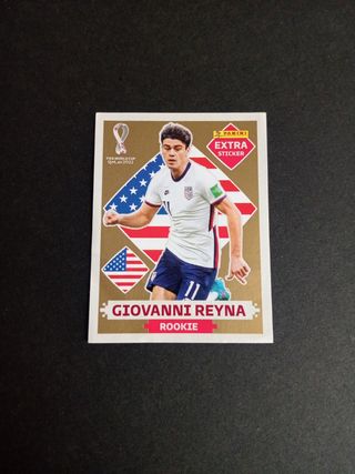 Cromo oro Giovanni Reyna Qatar 2022
Extra sticker 