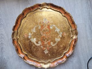 Vassoio rotondo fiorentino