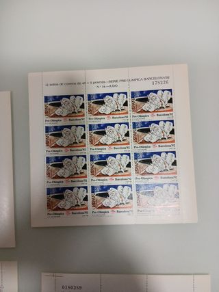 Sellos Barcelona'92: Juegos Olímpicos