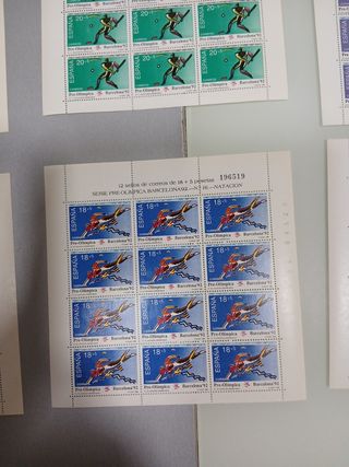 Sellos Barcelona'92: Juegos Olímpicos