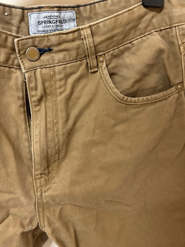Bermudas Springfield marrón