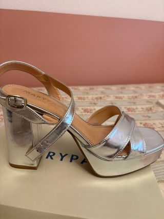 Sandalias MARYPAZ Plata