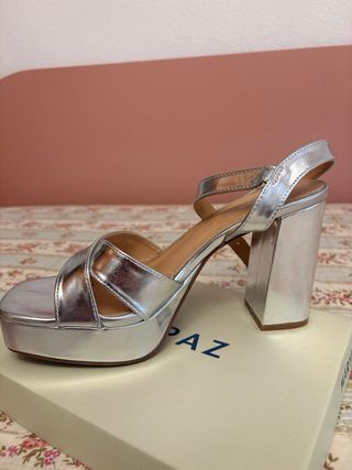 Sandalias MARYPAZ Plata