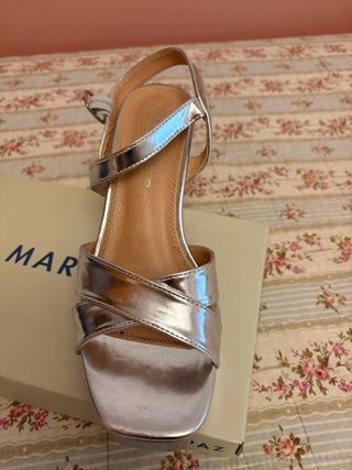 Sandalias MARYPAZ Plata