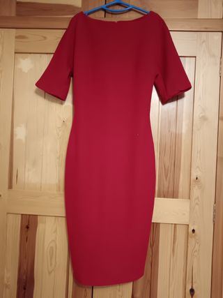 Vestido rojo vintage