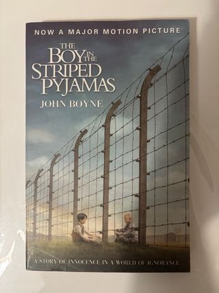 Libro inglés El niño del pijama de rayas