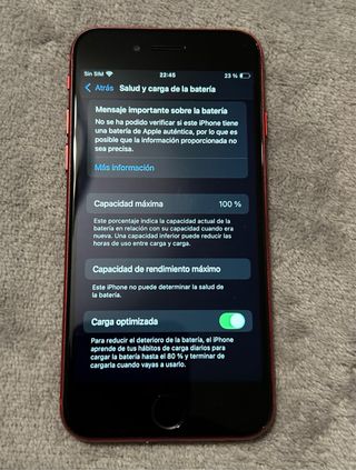 iPhone SE 2ª Gen 64GB Rojo