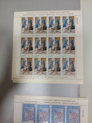 Sellos España - Coleccion 1990