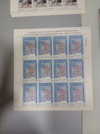 Sellos España - Coleccion 1990