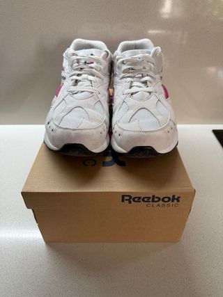 Reebok Classic Aztrek - Blancas y Rosas