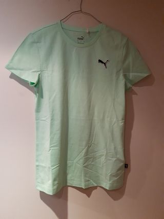 Camiseta Puma verde mujer T-S