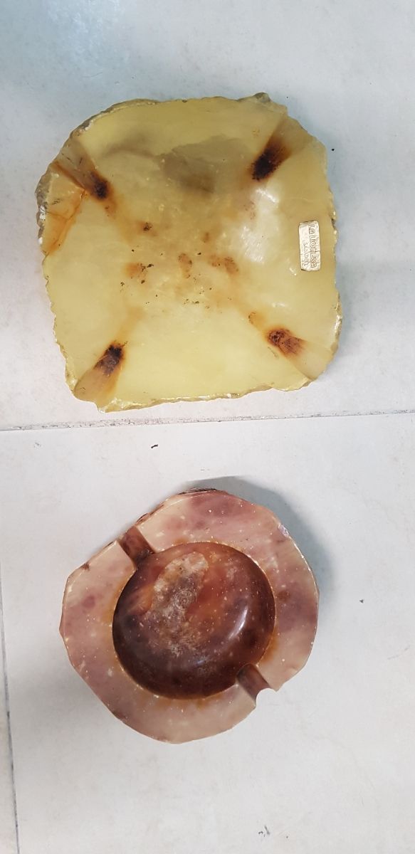 Ceniceros de alabastro - 2 uds