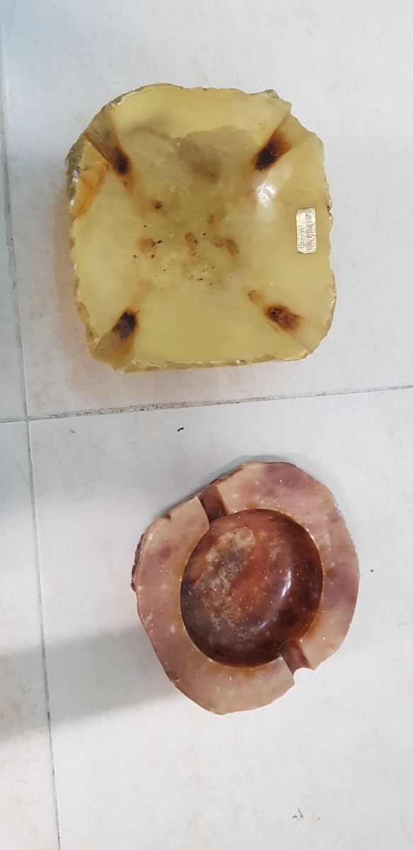 Ceniceros de alabastro - 2 uds