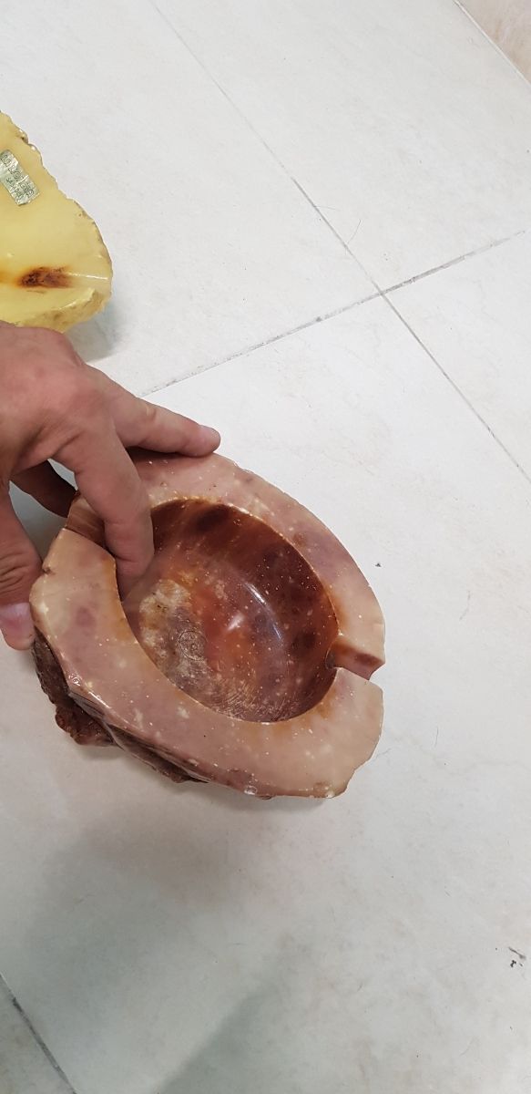 Ceniceros de alabastro - 2 uds