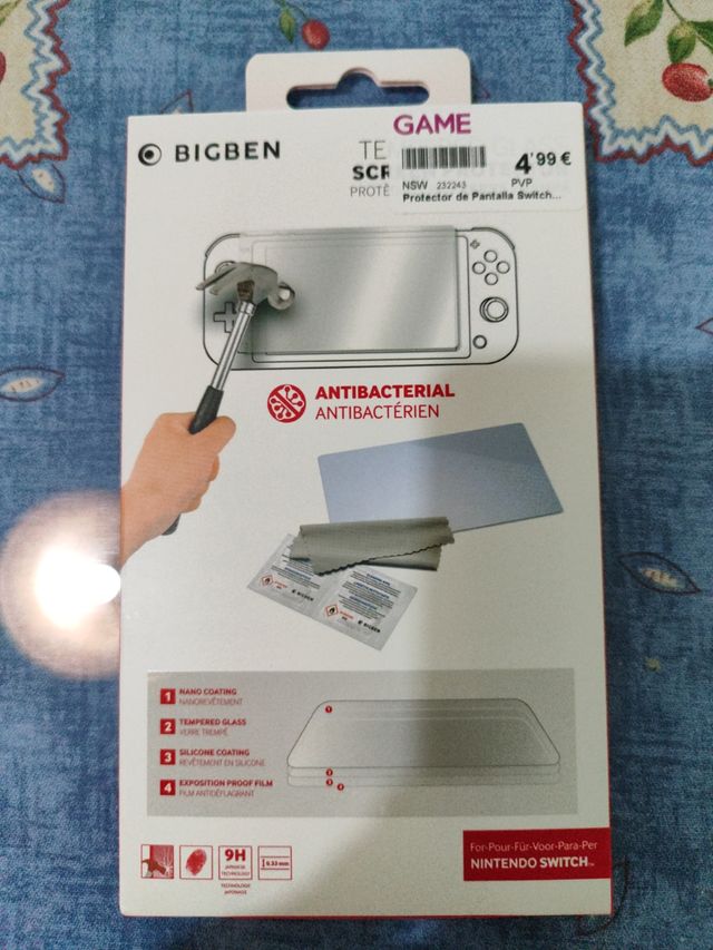 Protector Pantalla BIGBEN Switch