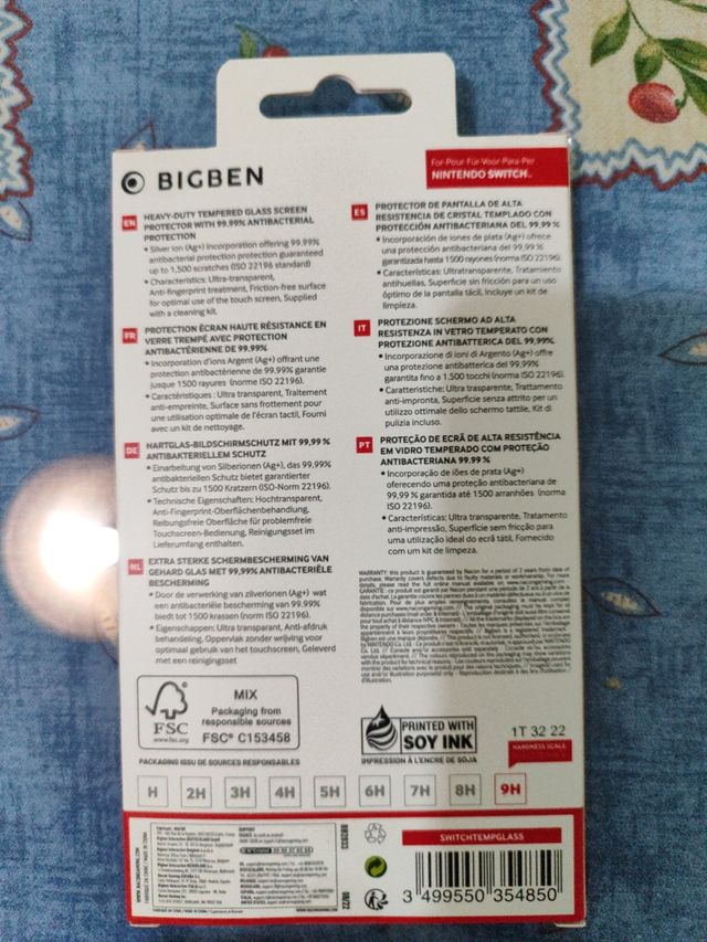 Protector Pantalla BIGBEN Switch