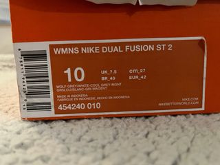 Zapatillas Nike Dual Fusion ST 2 mujer talla 42